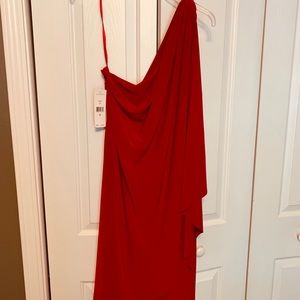 Ralph Lauren One shoulder dress
